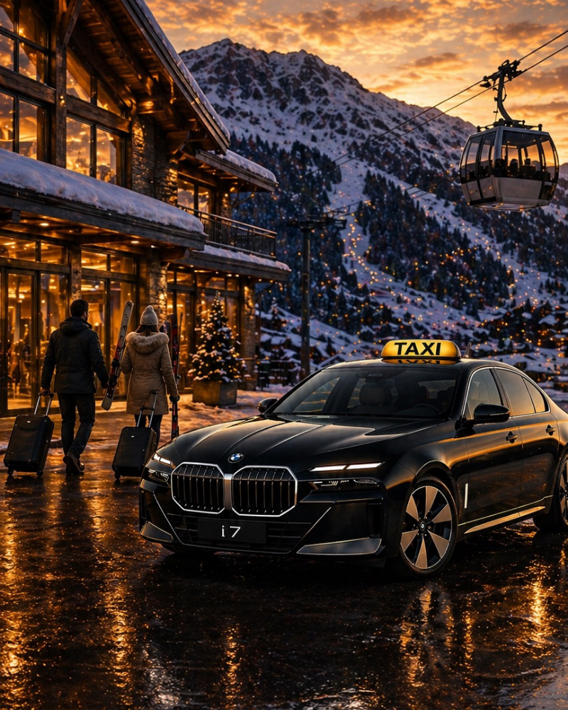 Transfert Taxi Stations de ski - AC Taxi